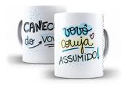 Caneca Porcelana Vovô Coruja Assumido Caneca Porcelana Vovô Coruja Assumido
