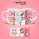 Caneca Porcelana Xícara Personalizada Profissão Cantora Flork trabalho C/Nome- MEGA OFERTA!
