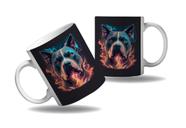 Caneca Presente Cachorros Força Pitbull Monster Criador HD