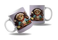 Caneca Presente Coruja Cozinheira Chefes Cozinha Profissão
