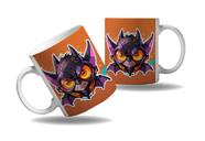 Caneca Presente Geek Nerd Cyberpunk Morcego Floresta Tecno