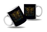 Caneca Presente Geek Nerd Tecno Vapor Steampunk Borboleta Caneca Presente Geek Nerd Tecno Vapor Steampunk Borboleta
