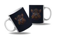 Caneca Presente Geek Nerd Tecno Vapor Steampunk Coruja