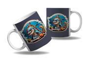 Caneca Presente Golfinho Cozinheiro Chefes Cozinha Profissão