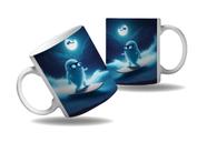 Caneca Presente Halloween Terror Caveiras Fantasmas Surfista Caneca Presente Halloween Terror Caveiras Fantasmas Surfista