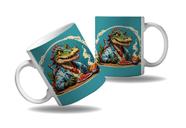 Caneca Presente Jacaré Cozinheiro Chefes Cozinha Profissão
