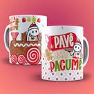 Caneca Presente Natal Flork - É Pavê ou Pacumê Caneca Presente Natal Flork - É Pavê ou Pacumê