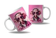 Caneca Presente Nerd Geek Óculos Animais Modernos Elefante