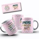 Caneca Presente Para Amigas Loucas Amigas Forever