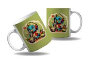 Caneca Presente Pássaro Cozinheiro Chefes Cozinha Profissão