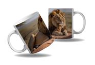 Caneca Presente Savana Leão Design Geek Nerd Rei da Savana 2