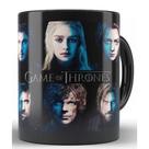Caneca Preta Game Of Thrones Faces Got Série