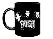 Caneca Preta Rush Bandas