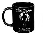 Caneca Preta The Crow O Corvo