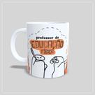 Caneca professor(a) de educação física flork