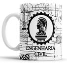 Caneca Profissão Engenharia Civil