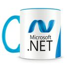 Caneca Profissão Programador .NET - Presente Personalizado em Porcelana