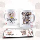 Caneca profissões: Confeiteira