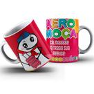 Caneca profissões flork aeromoça Caneca profissões flork aeromoça