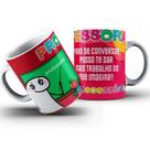 Caneca profissões flork professora