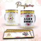 Caneca profissões glitter - Agronomia