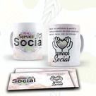 Caneca profissões: Serviço Social