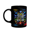 Caneca Proteção - Sou guiada, Protegida, Abençoada - Preta