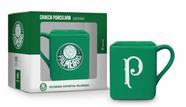 Caneca Quadrada Porcelana 220ML Time Palmeiras