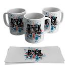 Caneca Queen We Will Rock You Letra Fred Mercury 325ml