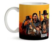 Caneca Red Dead Redemption2 Divertida Porcelana Xícara 325ml + Caixa Presente