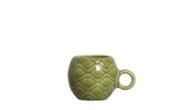 Caneca relevada digital christmas eve verde