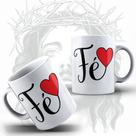 Caneca Religiosa Fé S2 Deus Jesus - MEGA OFERTA!