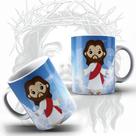 Caneca Religiosa JESUS Em Chibi Desenho Deus - MEGA OFERTA! Caneca Religiosa JESUS Em Chibi Desenho Deus - MEGA OFERTA!