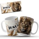 Caneca Religiosa Jesus Leão Da Tribo De Juda Decoração