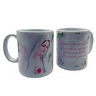 Caneca Religiosa Maria Passa na Frente Porcelana