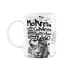 Caneca Religiosa - Ressuscitou como um leão Caneca Religiosa - Ressuscitou como um leão