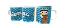 Caneca religiosa santinho católico Santo Antônio