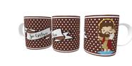 Caneca religiosa santinho católico São Cristóvão Caneca religiosa santinho católico São Cristóvão