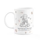 Caneca Religiosa Santinhos - São Franciso de Assis - 325ml