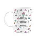Caneca Religiosa Versículos - Salmos 46:1 - 325ml