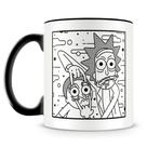 Caneca Rick and Morty - Aventuras Cósmicas - 325ml Caneca Rick and Morty - Aventuras Cósmicas - 325ml