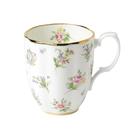 Caneca Royal Albert 100 Years 1920 em porcelana fina 420 ml Caneca Royal Albert 100 Years 1920 em porcelana fina 420 ml