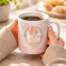 Caneca Sakura Cardcaptor Tomoyo Kerberos Shoran Li Branco Sakura Cardcaptor