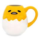Caneca Sanrio Gudetama em cerâmica esculpida em 3D 600mL
