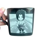 Caneca Sasuke Chibi Quadrada Estilo Único Anime 220ml