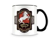 Caneca senhor dos anéis Ponei Saltitante Preta Caneca senhor dos anéis Ponei Saltitante Preta