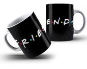 Caneca Série Friends Logo Preto - Mega Oferta!!