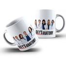 Caneca Série Grey's Anatomy Personagens Seattle Grace *03