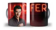 Caneca Series Lucifer Asas Anjo Policial American Detetives