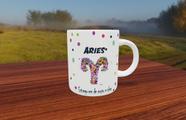 Caneca Signo Aquário Áries